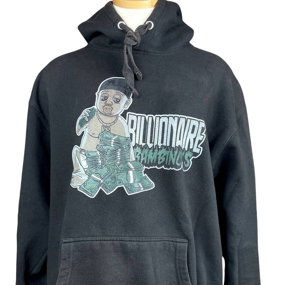 BILLIONAIRE BAMBINOS Hoodie Mens (L) Sweatshirt Skate Streetwear California Trap